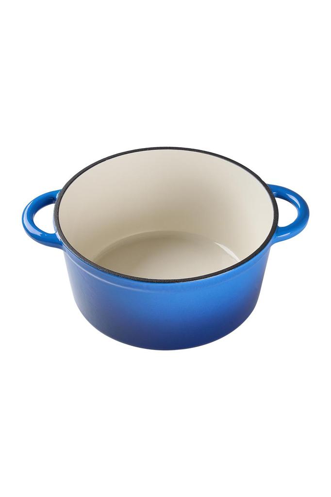 5 Liters of Blue Enamel Cast Iron Cooking Pot