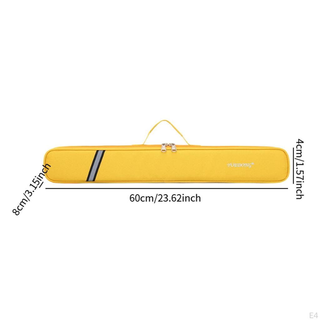 Bamboo Flute Bag Fashion Shoulder Handbag Waterproof Pouch Case