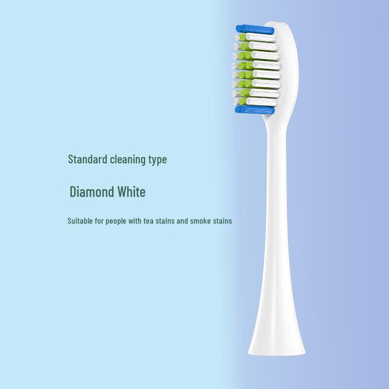 OLOEY Diamond Whitening Soft Bristle Electric Toothbrush Heads