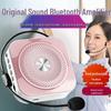 Rose Gold Mini Wireless Teacher Speaker with Waist-Hanging Tour Guide Function