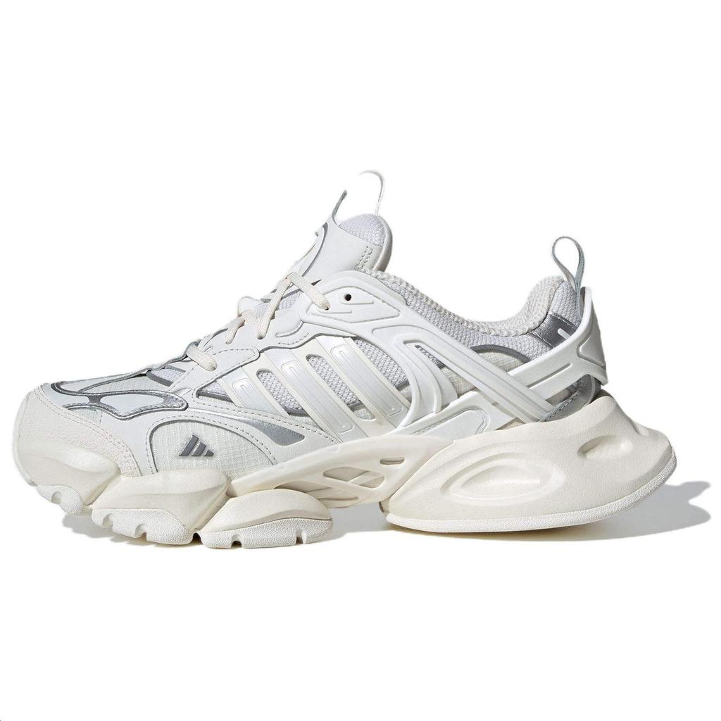 Adidas XLG Runner Deluxe Hvit Sølv Metallic Unisex Sneakers Skyhvit IH7795