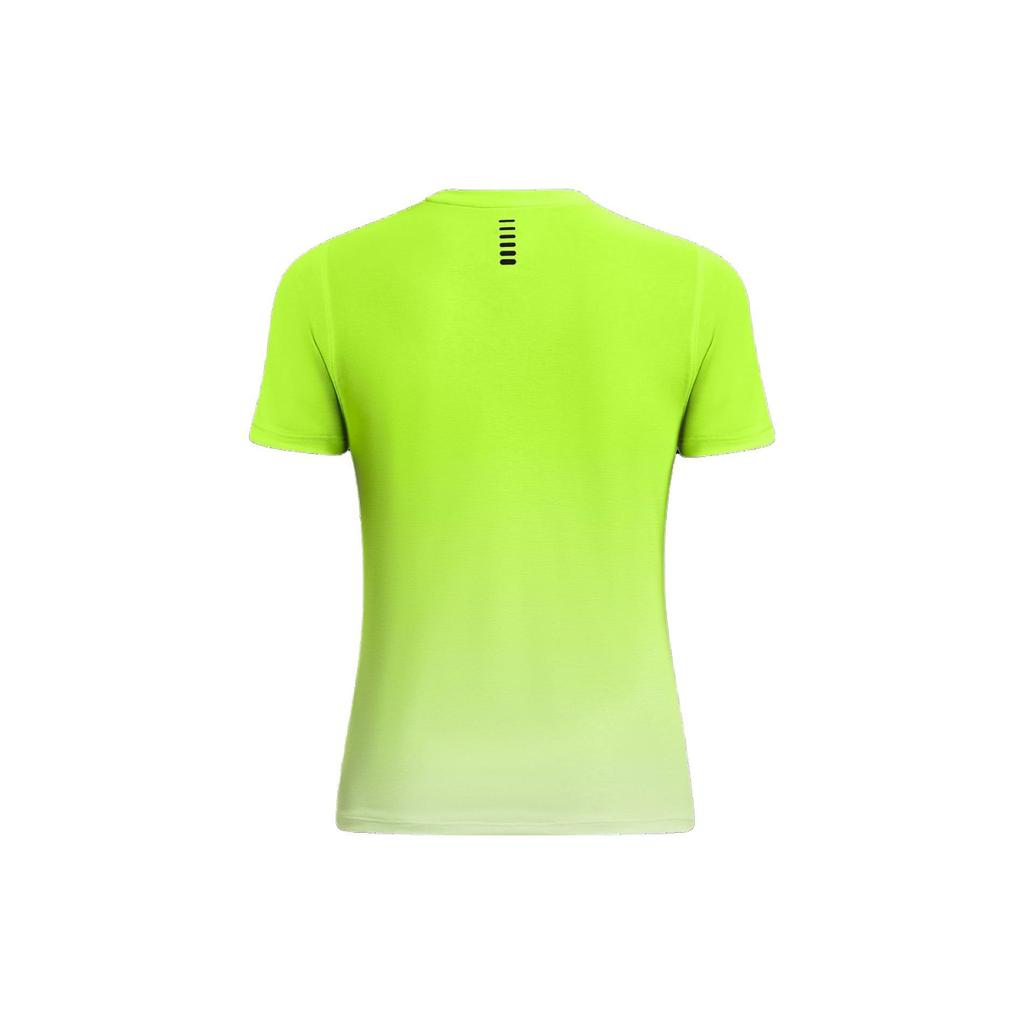 Under Armour UA Rush Gradient Crew Neck T-Shirt Women Tops Surge-Green 1378405-369