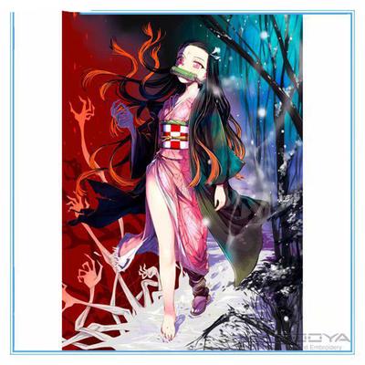 Pittura Diamante 5D Completa Fai da Te Ragazza Onda Giapponese Ricamo Punto Croce Decorazione Casa Fatto a Mano