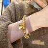 New Chinese-style lucky Nefu entanglement bracelet, high-end sense light luxury transshipment bracelet, niche design ice-through beaded bracelet