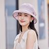 Summer Organza Sun Hat Children Casual Sun Hat Mother Travel Sunscreen Basin Hat In the Elderly Bucket Hat