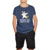 Unicorns Are Born In May Dabbing Unicorn Funny Birthday Month Novelty Slogan Kids Tee