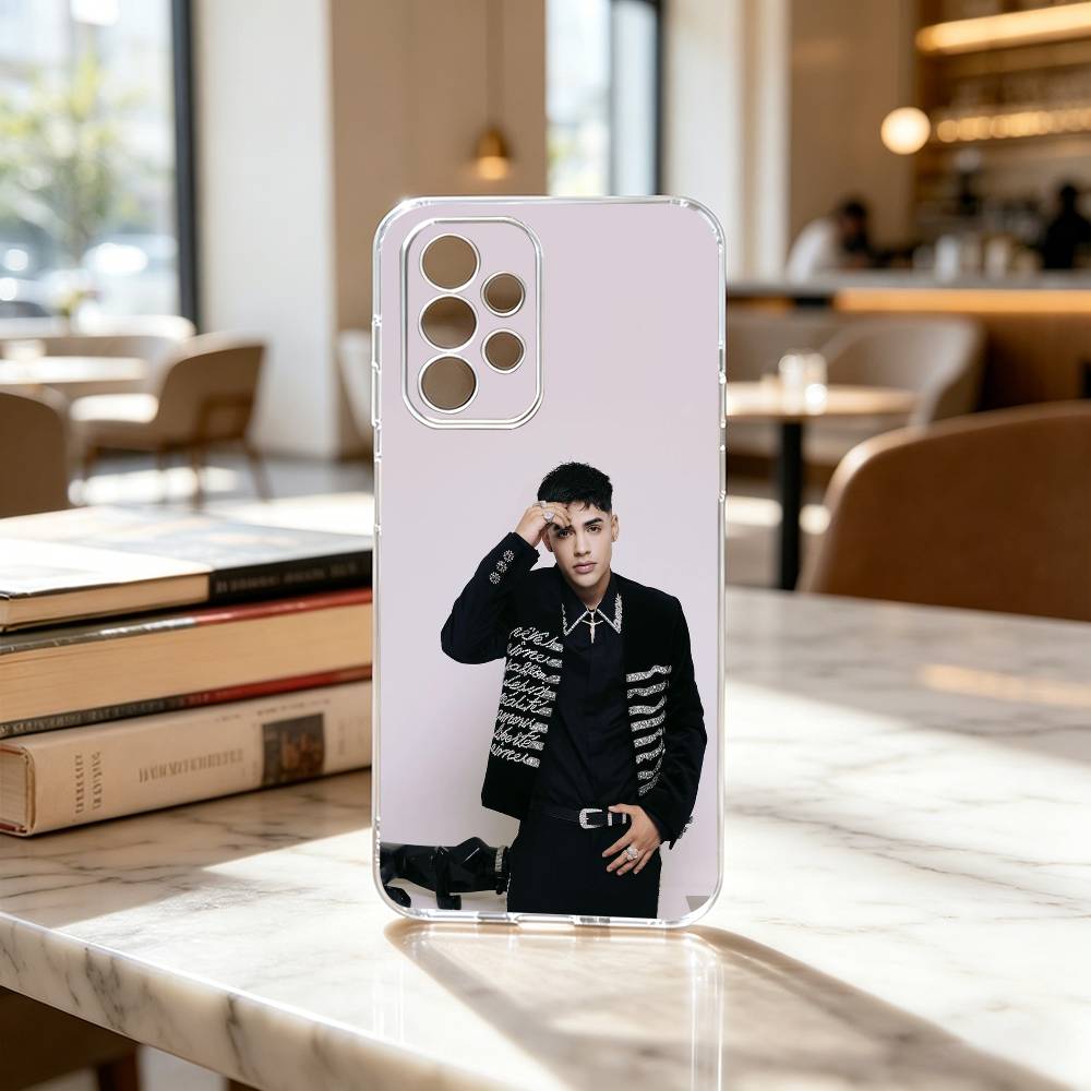 Singer C-Cris M J Phone Case Transparent Silicone Soft For Samsung S25,S24,S21,S22,S23,S30,Ultra,S20,Plus,Fe