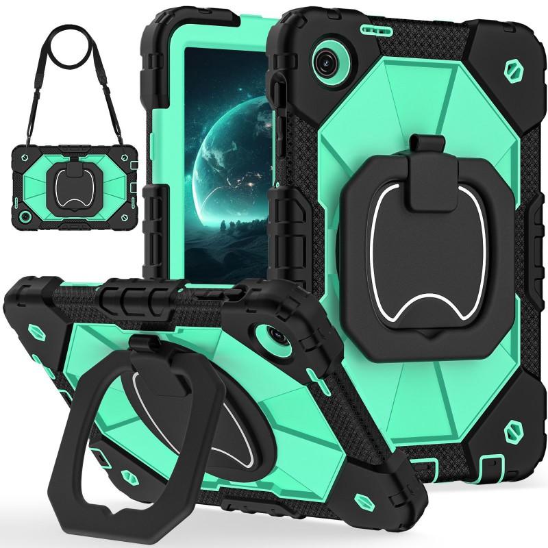 Shockproof Full Cover Case With Kickstand T-Mobile REVVL Tab 2 10.1 Inch Tablet - PC Material Multi-Angle Stand Anti-Bending