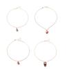Hot Selling Christmas Necklace Set: Reindeer, Tree, Bell, Santa Claus Sweater Chain