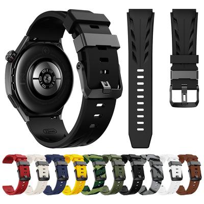 22mm Wristband Silicone Strap For Amazfit Balance 2/Bip 6 5/Cheetah Pro/(Round) Replacement Band For Amazfit GTR 4 3 Bracelet