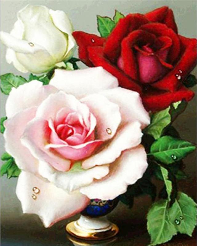 5D Diamant Malerei Neue Blumen Diamant Stickerei Kreuz Stich Landschaft Bilder Von Strass Mosaik Wohnkultur