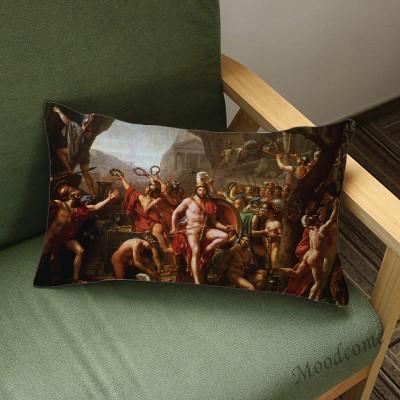 Neoclassicism Home Decorative Napoleon Oil Painting Sofa Throw Pillow Case Rome Spartacus Jacques Luis David Art Cushion Cover