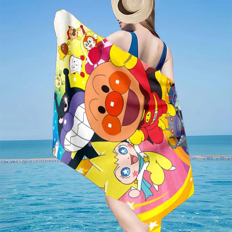 Superhero Parade Beach Towel, Super Soft Microfiber, Gift for Her/Him, Birthday, for Pool, Beach, Travel, Home Decor Fan gifts