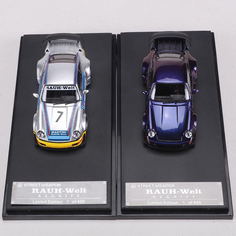 SW 1:64 RWB964 Wide body modification Die Casting Alloy Model Car