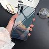 Natural Scenery Fundas Case pro Samsung Galaxy A71 A72 A70 A73 A53 A13 5g A03 A22 A21s A03 Core A42 A52 Luxusní skleněný kryt Coque