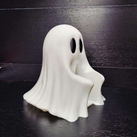 Halloween Ghost Drink Holder Spooky 3D Printed Ghost Soda Beverage