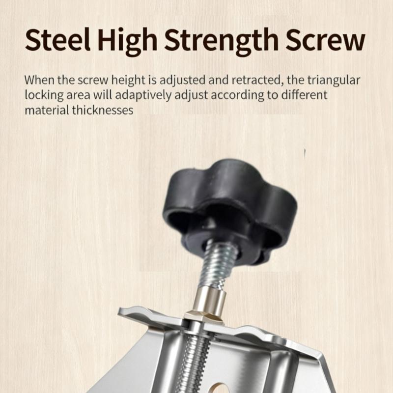 Professional 90 Degree Metal Clamps For Woodworking Welding Projects Ergonomic Durability Construction