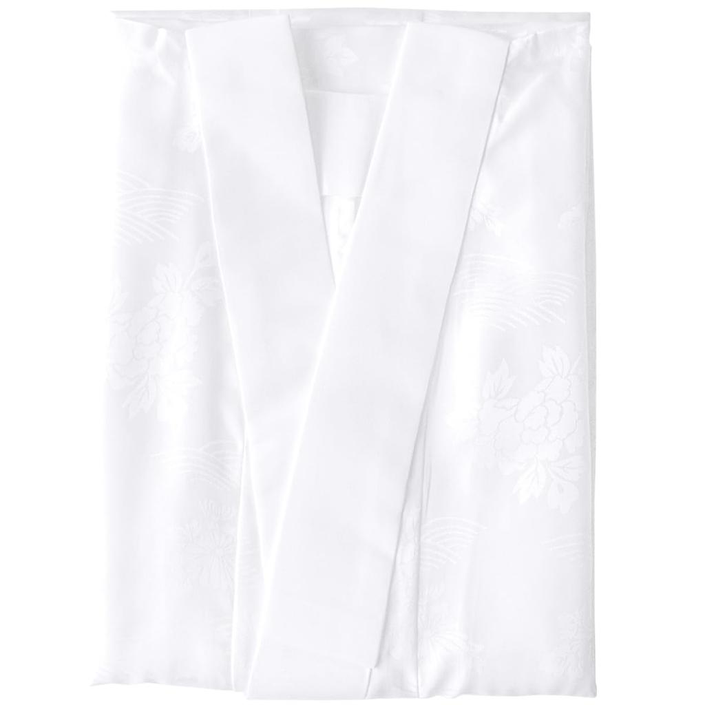 Long Undergarment with [KYOETSU] [Kyoetsu] Undergarment, Two-shaku Sleeve, Long-sleeved, Washable, Half-collar, Collarless, Women's (no Collarless,