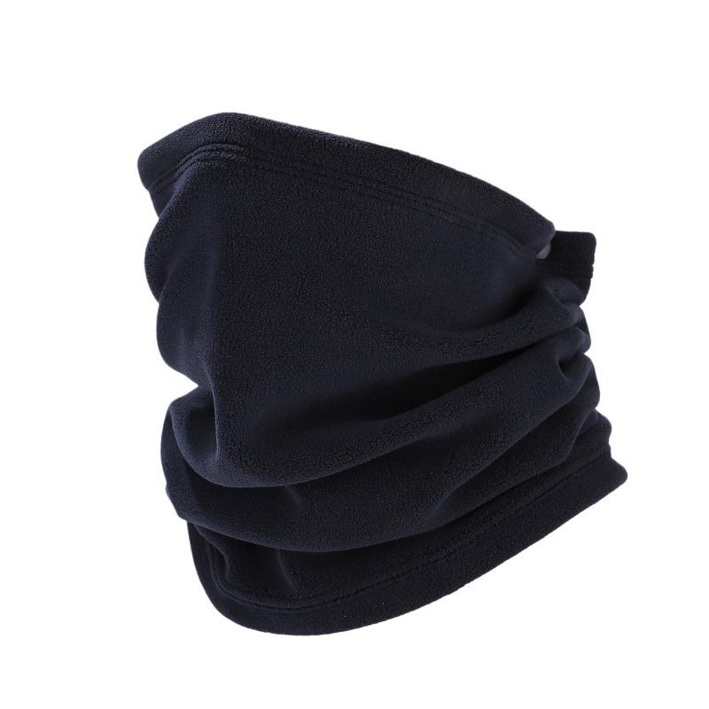 Winter Austrian velvet elastic warm scarf women's versatile plain neck protection neck cover outdoor cold protection extended cycling mask