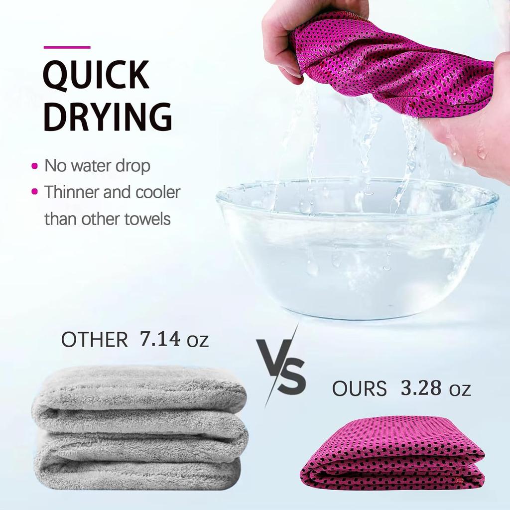 Torba wspinaczkowa, ręcznik sportowy, ręcznik szybkoschnący, uczucie chłodzenia, ręcznik z efektem zimna, ręcznik z efektem zimna