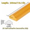 1pc 300cm/118.11in PVC Self-adhesive Soft Line Imitation Gypsum Line Door Frame Window Sleeve Line European Style TV Background