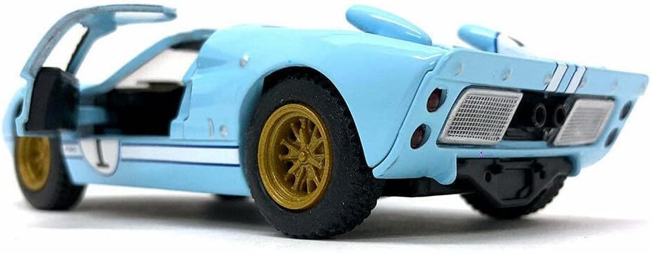 KinSmart Ford GT40 MKII Heritage Edition 1966 5-inch Diecast Model Car (12.7cm) - Pullback, No Box