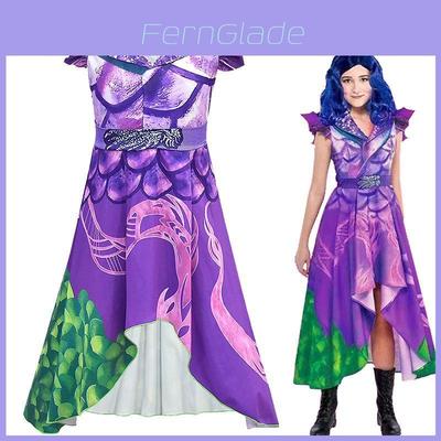 Elegant En Betoverend Descendants 3 Mal Cosplay Kostuum Voor Volwassen Meisjes Perfect Voor Halloween
