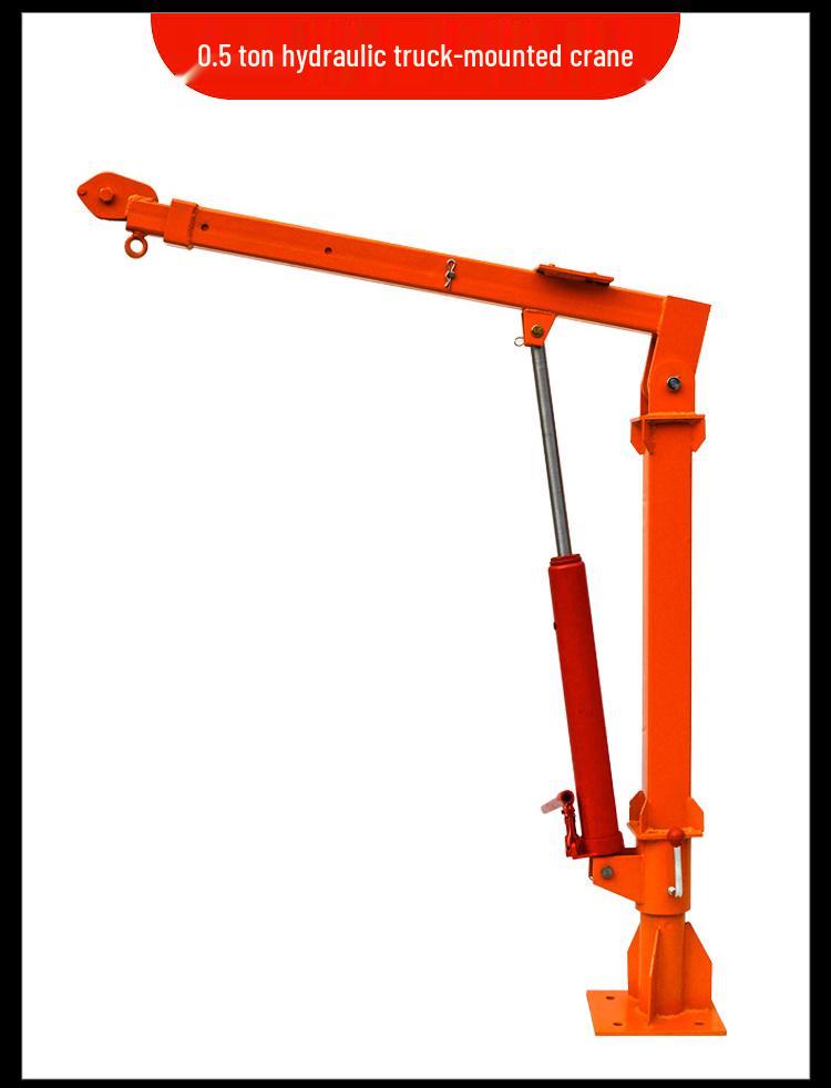 12/24V 1-Ton Vehicle-Mounted Electric Hoist Crane