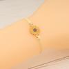 2Pcs Braided Bracelets, Adjustable Drawstring Design Friendship Bracelets, Chrysanthemum Pendant Friendship Wristbands for Versatile Daily Wear