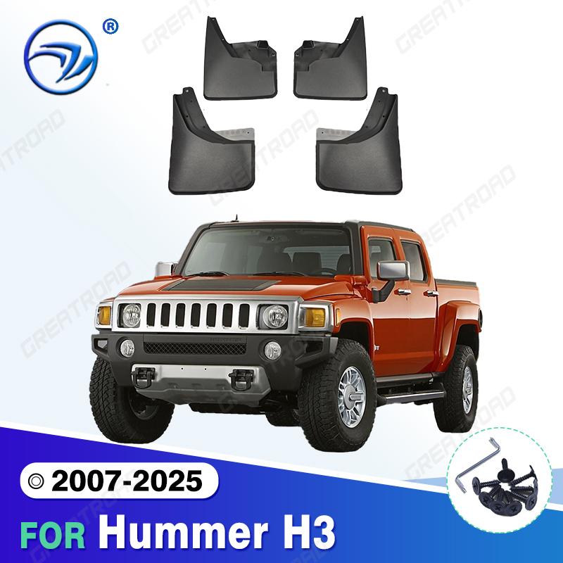 For Hummer H3 2007-2025 2018      2024 Fender Mudflaps Splash Guards Mudguards Mud Flaps car Accessories 2007-2025
