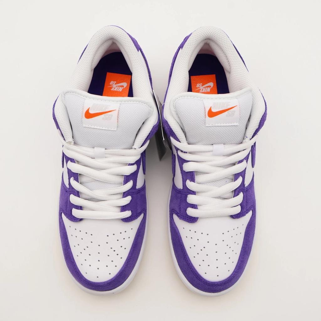 DV5464-500 Nike SB Dunk Low Pro ISO Orange Label Court Purple Gum (Men's)
