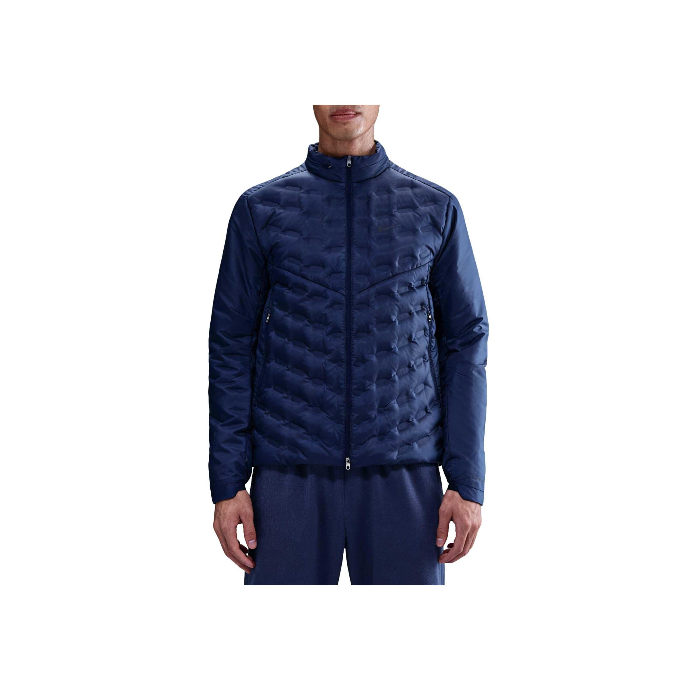 Nike Therma Fit Adv Aeroloft Fitted Stand Collar Solid Color Long Sleeve Down Jacket Men jackets FB7557-492 XXL