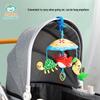 Happy Monkey Baby Crib Mobile: Newborn Bed Hanging Wind Chime & Sleep Aid Toy