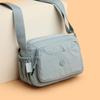 Nylonveske Dame Crossbody Skulderveske Flerlags Stor Kapasitet Vanntett Mammaveske