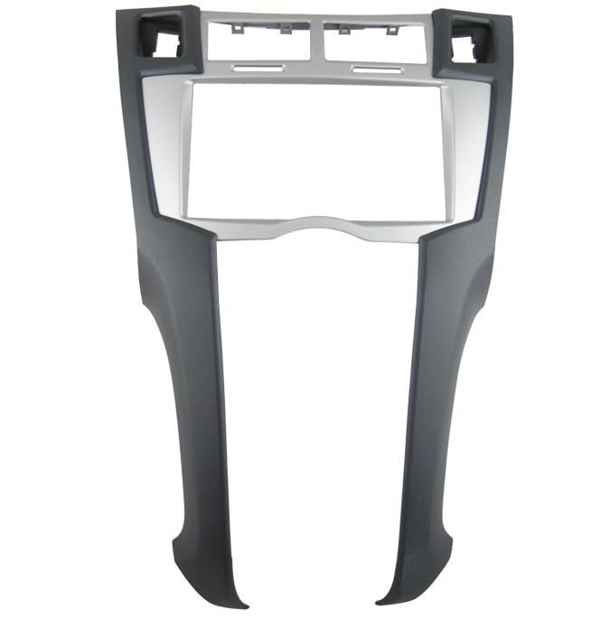 2 DIN autorádio s DVD CD přehrávačem Stereo Fascia Panel Frame Montážní sada pro Toyota Yaris Vitz Platz 2005 2006 2007 2008 2009-2011
