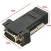 VGA to RJ45 Network Extender: Analog Signal Transmission Adapter for 15-Pin VGA Port