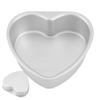 Herzförmige Kuchenform 6/8/10 Zoll Abnehmbarer Boden Backform Aluminiumlegierung Schokoladenkuchen Brotform Küchenbackutensilien