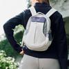 New FILA EXPLORER Fabric Backpack Unisex Cold Spring Light Gray A13U547132FLY