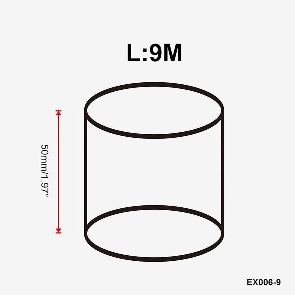 Sporacingrts 2" X 29.5 Feet (9M) Gold Adhesive Heat Shield ReflectiveTape Wrap Roll Compatible With Car Intake Pipe, Engine Bay Etc.