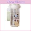 Portable Plastic Straw Cup With Logo For Office And Home Use