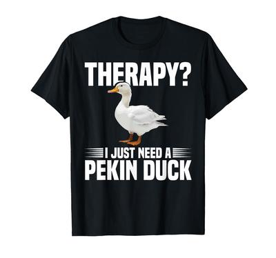 Pekingente Mama Pekingente Halskette Spielzeug Pekingente T-Shirt