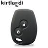 silicone key cover holder key case for Renault Clio 3 Logan 2 Dacia Duster sandero stepway Lada Largus for Nissan Almera terrano