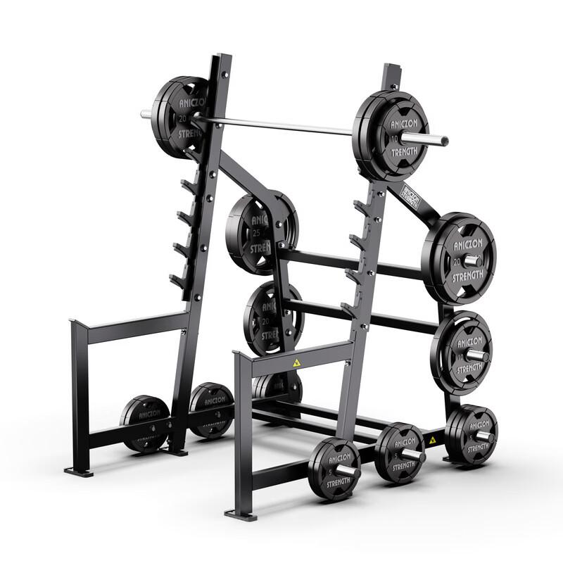 EM FITNESS Commercial Squat & Pull-up Rack