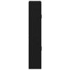 Wall Cabinet 2 pcs Black Oak Effect 69.5 x 34 x 90 cm