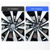 4 vnt. Automobilio ratų centrinės gaubteliai, ratlankių gaubteliai, dangteliai su emblema Citroen C5 X AIRCROSS C3 C4 C2 Berlingo Jumper Dispatch ami C4L