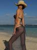 2026 European & American Three-Piece Polka Dot Lace-up Bikini Set for Beach & Vacation.