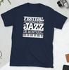 Camiseta Unisex de Manga Corta Internacional de Música de Piano del Festival de Jazz de Montreal