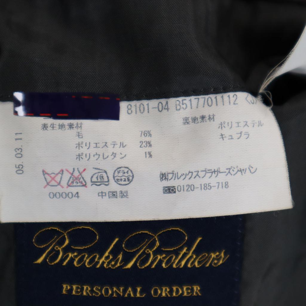 Brooks Brothers Striped Pattern suit Setup gray Men's Used