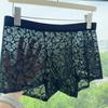 1PC Ice Silk Quick Dry Men Boxer Briefs Breathable Shorts Boxers Fashion Underpants Lace Jacquard