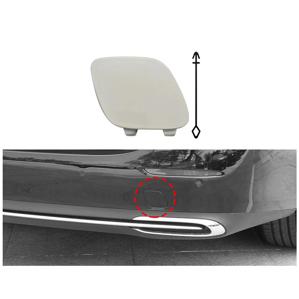 For Mercedes Benz E-Class Rear Bumper Trailer Cover W214 Rear Bumper Towing Hook Hole Cover 2148854500 2024-2026 белый